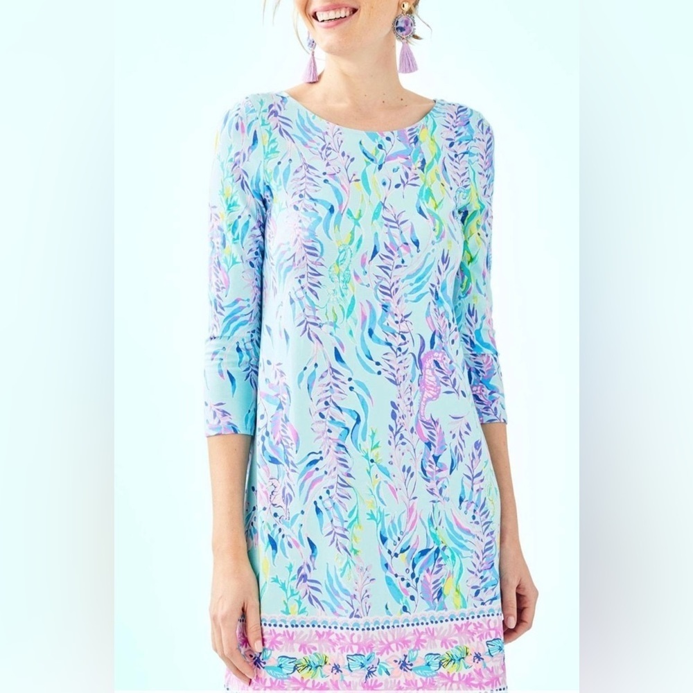 Lilly Pulitzer Ophelia Dress - Blue Oasis Tint
